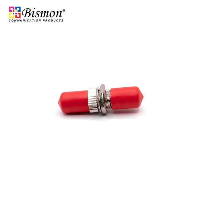 ST-Adaptor MM  Simplex Metal Housing, Phos.Bronze,Threaded Type